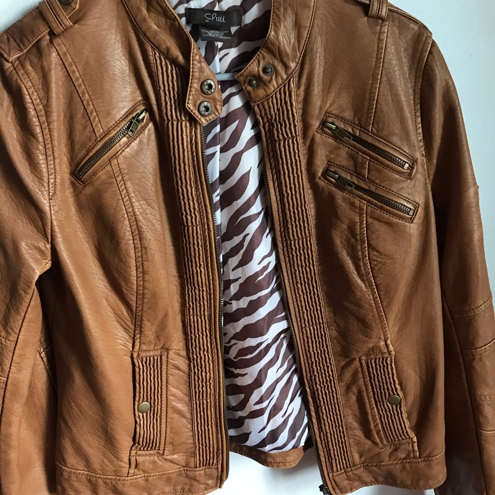 Luii vegan leather jacket for sale!